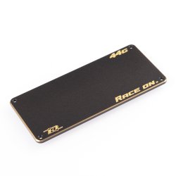 Revolution Design B6.4 Heavy ESC Mounting Plate (Brass | 44g)